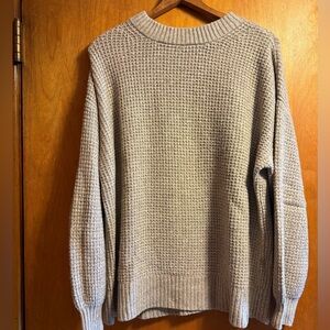 Women’s Tan Waffle Knit Sweater American Eagle